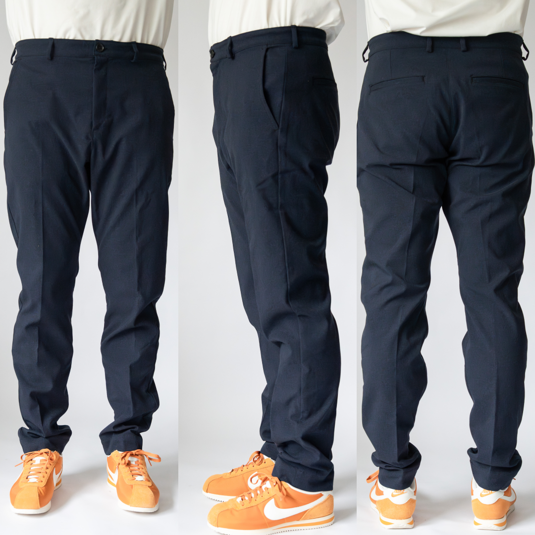 【着たくないのに毎日着てしまう】キタキテスラックス/ダークネイビー