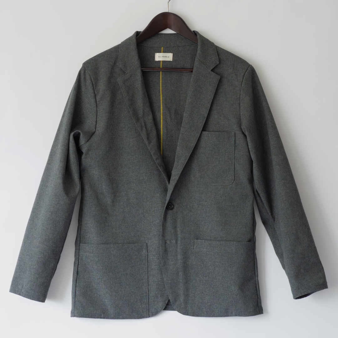 【着たくないのに毎日着てしまう】キタキテジャケット/グレー