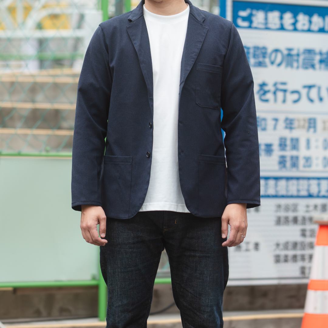 【着たくないのに毎日着てしまう】キタキテジャケット/ダークネイビー