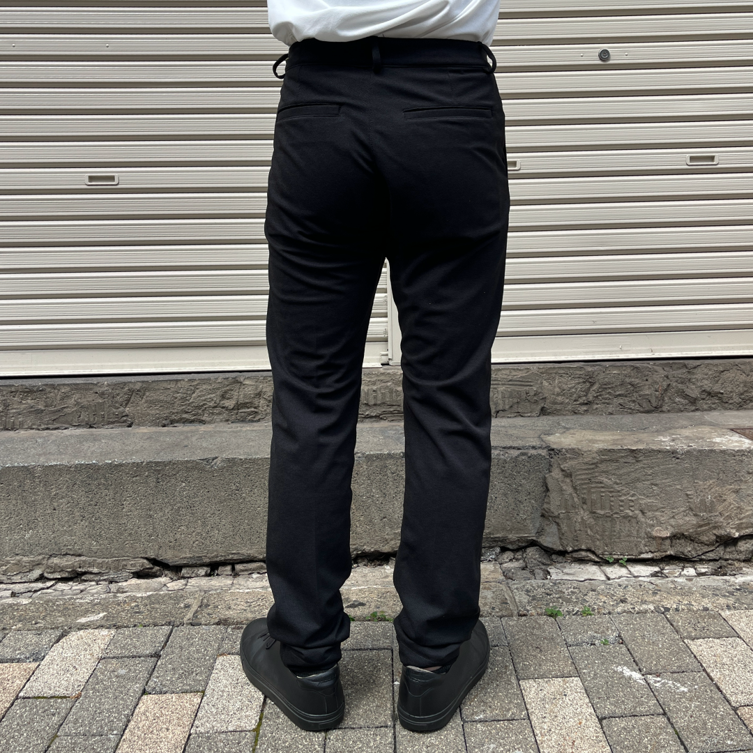 【空気、通しすぎ】アミード2.0 スラックス/ブラック