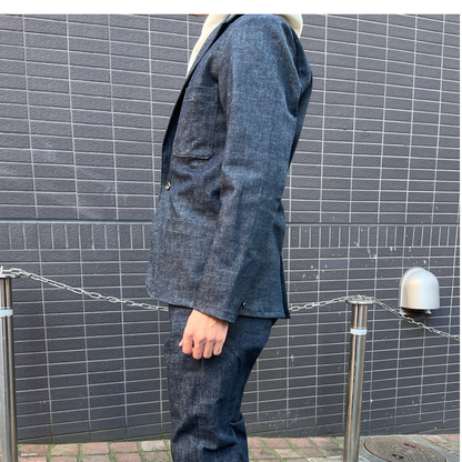 [受注生産]【まるでジャージのような着心地】ハイキックジャケット/ワンウォッシュ